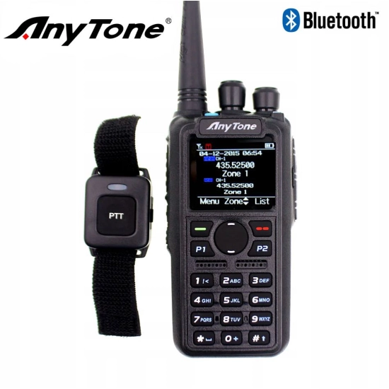 AnyTone AT-D878UV II Plus v 3.0 z APRS, BlueTooth